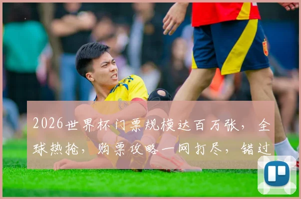 2026世界杯门票规模达百万张，全球热抢，购票攻略一网打尽，错过等一年