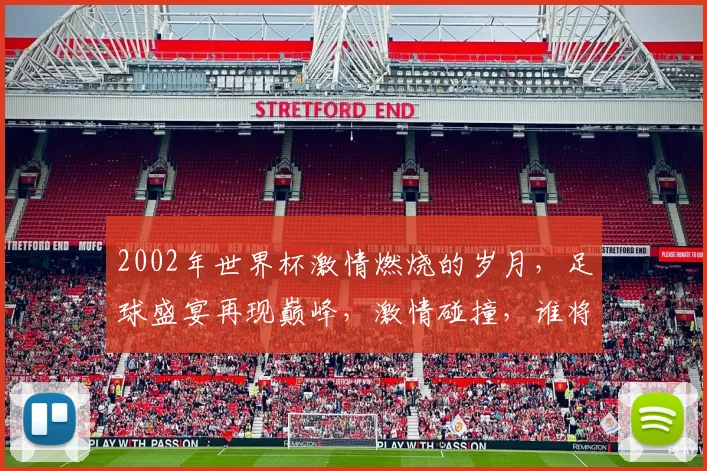 2002年世界杯激情燃烧的岁月，足球盛宴再现巅峰，激情碰撞，谁将问鼎